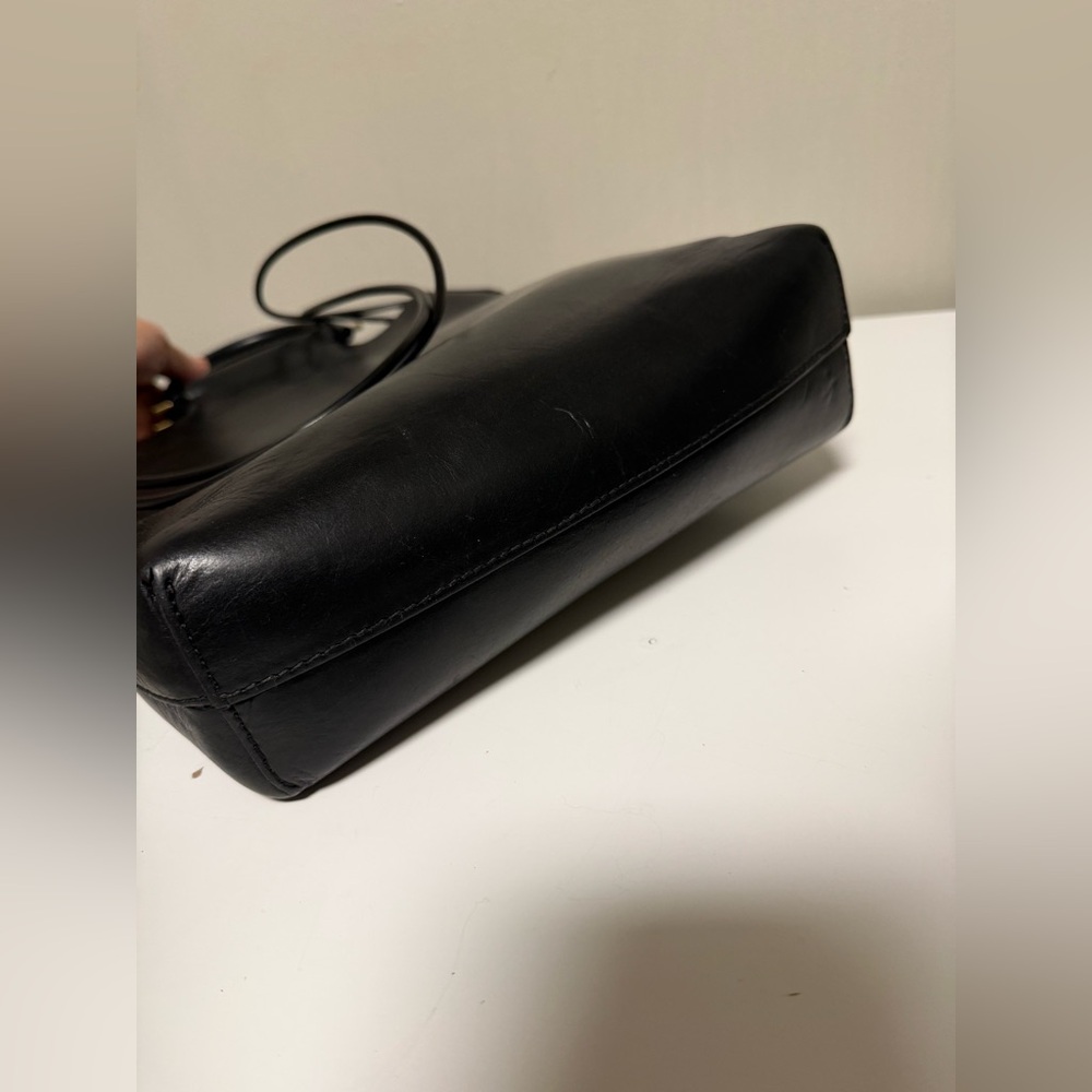 BUILDING BLOCK Business Bag : Black Leather - Picture 9 of 14